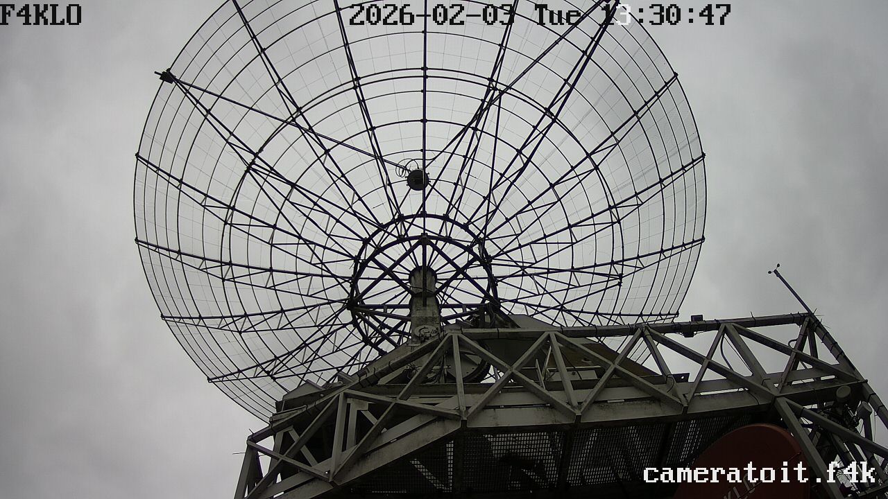 parabole depuis toit